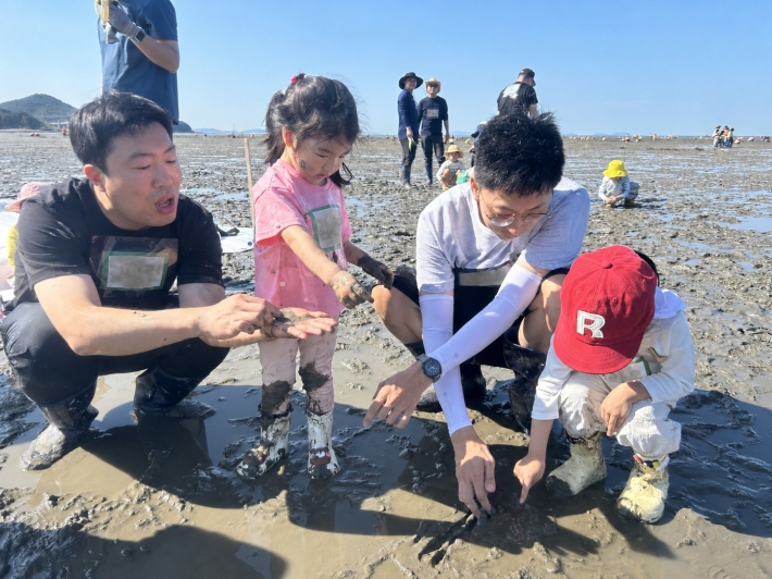 노리안 상도원 아빠와 아이의 갯벌 가족행사